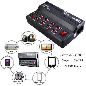 Statie de incarcare CD10P 12 x USB