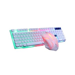 Kit tastatura si mouse optic Gaming, 1000 dpi, Iluminare RGB