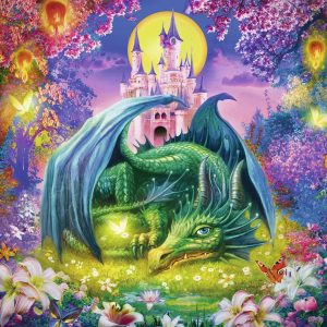 Puzzle Dragon Mistic, 300 Piese