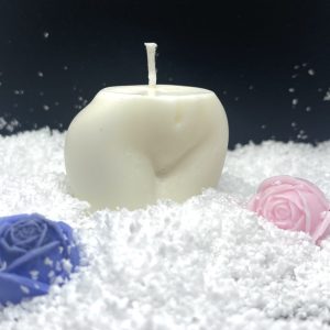 Lumanare SexyBack White din ceara de soia