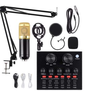 Set profesional mixer audio si microfon profesional, Sunet clar