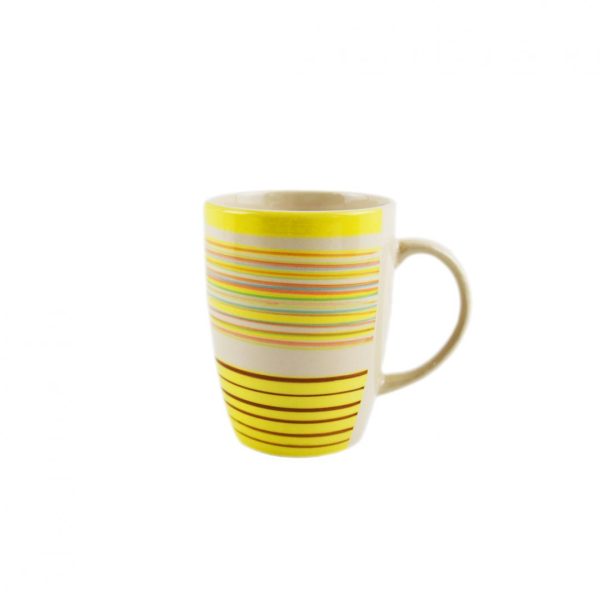 SET 3 CANI CERAMICA 285 ML,SARA,GALBEN