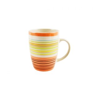 SET 3 CANI CERAMICA 285ML,SARA,PORTOCALI