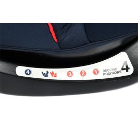 Scaun Auto Riola plus cu Isofix Crocodile Captain America 0 36 kg pozitie somn 135 grade