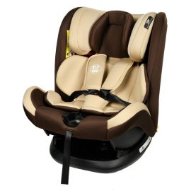 Scaun Auto Riola plus cu Isofix Coffee light 0 36 kg BUF BOOF pozitie somn 135 grade