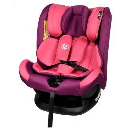 Scaun Auto Riola plus cu Isofix BUF BOOF Pink 0 36 kg pozitie somn 135 grade