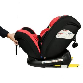 Scaun Auto Riola plus cu Isofix BUF BOOF Red 0 36 kg pozitie somn 135 grade
