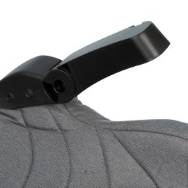 Inaltator auto ISOFIX Max Deluxe BUF BOOF DarkGrey